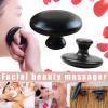 MOBYAT Smooth Mushroom-Shaped Facial Massage Stone, Lava Basalt Hot Energy Stone, 1 Piece view 3