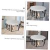 Angoily Dog Crate Cover, Oxford Fabric with Sun Protection and Adjustable Straps, for Indoor and Outdoor Use, Silver Protective Cover for Puppies and Small Pets view 4