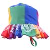 Angoily Dog Hat Rainbow Pattern Adjustable Sun Headwear view 1