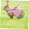 Beavorty 2-Piece Rabbit Outfit, Breathable Harness for Pets, Parties and Special Occasions view 2