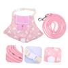 Beavorty 2-Piece Rabbit Outfit, Breathable Harness for Pets, Parties and Special Occasions view 3