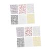 FRCOLOR 12-Sheet Nail Stickers with Bows and Flowers view 1