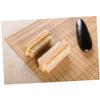 5-Piece Lotus Wood Nail Brushes with Boar Bristles view 3