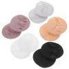 GLEAVI Women's 5-Pair Set of Invisible Forefoot Socks, Split-Toe Half Socks view 3