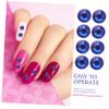 FRCOLOR 4,320-Piece Water Diamond Rhinestone Set for Nail Art, Flat-Back Gems for Phone Cases and Crafts view 3