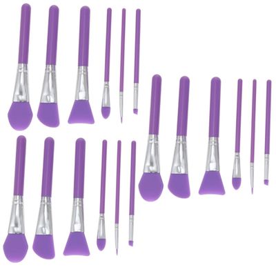 FRCOLOR 18-Piece Silicone Makeup Brush Set