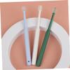 Angoily 4-Pack Pet Toothbrushes for Cats and Dogs, Manual 360° Cleaning, Non-Slip Plastic and TPE, Oral Care view 3