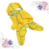 Beavorty Waterproof Dog Raincoat for Puppies - Yellow view 2