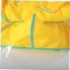 Beavorty Waterproof Dog Raincoat for Puppies - Yellow view 4