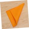 Silicone Pet Food Mat for Dogs and Cats, Orange view 2