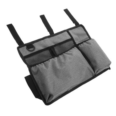 Healeved Wheelchair Armrest Bag for Seniors, Durable Polyester, with 2 Straps