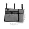 Healeved Wheelchair Armrest Bag for Seniors, Durable Polyester, with 2 Straps view 2