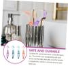 minkissy 4-Piece Denture Cleaning Brush Set, Double-Headed, Nylon Bristles view 4