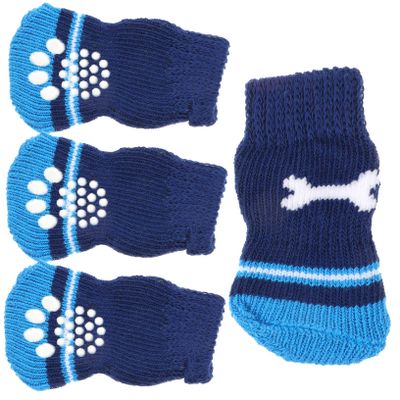 Beavorty Dog Socks - 2 Pairs with Non-Slip Sole