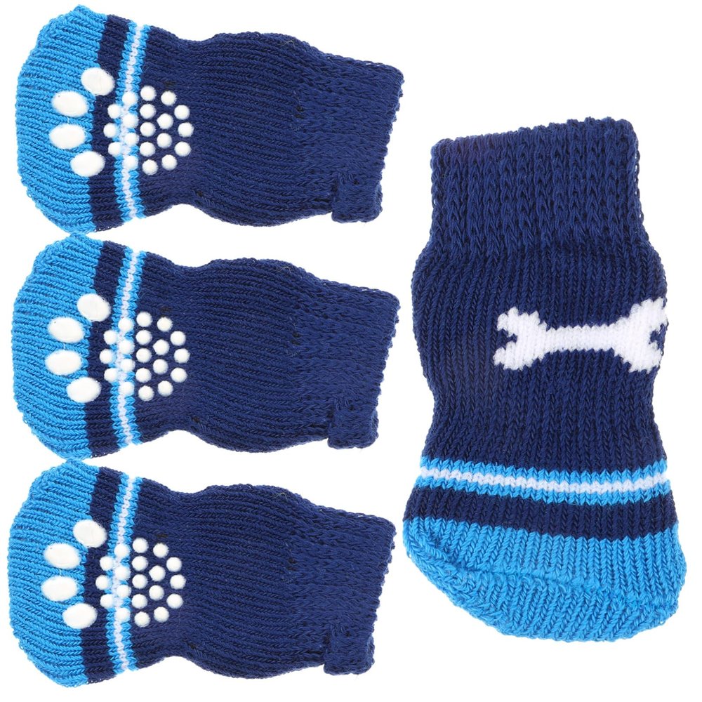 Beavorty Dog Socks - 2 Pairs with Non-Slip Sole