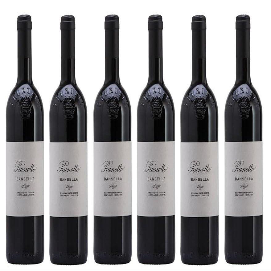 6 x 0.75 L Prunotto Bansella Nizza DOCG Piedmont Italy Dry Red Wine