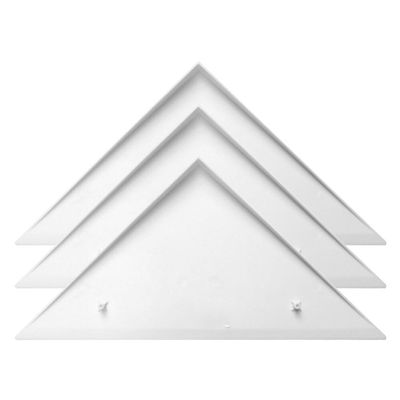 BESPORTBLE 3-Pack Triangular Plastic Corner Protectors for Foosball Tables