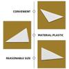 BESPORTBLE 3-Pack Triangular Plastic Corner Protectors for Foosball Tables view 3