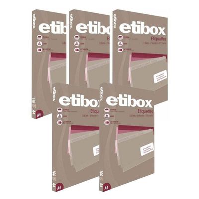 Pack of 5 ETIBOX N6 AMAZ