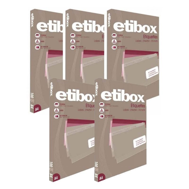 Pack of 5 ETIBOX N6 AMAZ