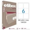 Pack of 5 ETIBOX N6 AMAZ view 2