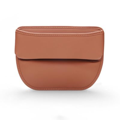Car Seat Storage Organizer for Sunny, Tiida, Livina and Geniss, PU Leather, Orange