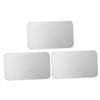 Angoily Aluminum Cooling Mats for Small Animals, 3-Pack, Fast Cooling for Hamsters and Hedgehogs view 1