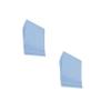 jojofuny 160-Piece Microfiber Eyeglass Cleaning Cloths, Blue view 1