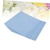 jojofuny 160-Piece Microfiber Eyeglass Cleaning Cloths, Blue view 2