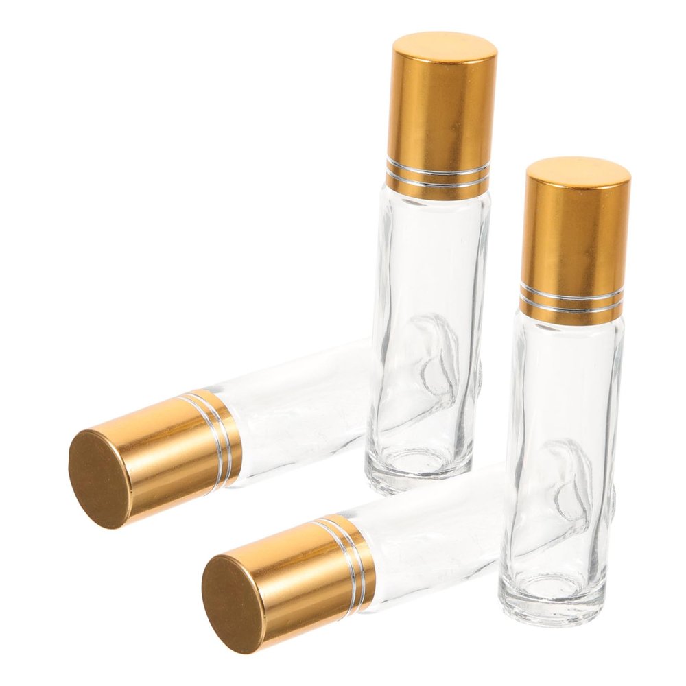 DOITOOL 8-Piece Glass Roller Bottles for Essential Oils