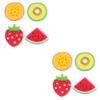 Housoutil 8-Piece Fruit-Shaped Bath Sponges for Kids view 1