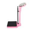 Mechanical Physician Scale with Height and Weight Measurement, Analog Dial, No Batteries Required (Pink, 120 kg) view 1