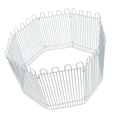 8-Piece DIY Iron Wire Hamster Fence