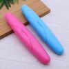 Mobestech 4-Piece Portable Toothbrush Travel Cases, Blue, Pink, and Red view 4