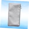 Housoutil 2-Pack Zipper Cosmetic Bags, PU Leather Makeup Pouches with Multiple Compartments view 2