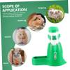 FOMIYES 2-Piece Hamster Water Bottle with Holder, Removable and Easy to Clean, for Hamsters and Guinea Pigs view 4