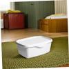 Wet Wipe Storage Box, Plastic Box with Lid, White view 4