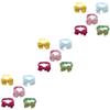 SAFIGLE 15-Piece Elastic Nylon Headbands with Bows, Soft and Comfortable for Newborns view 1