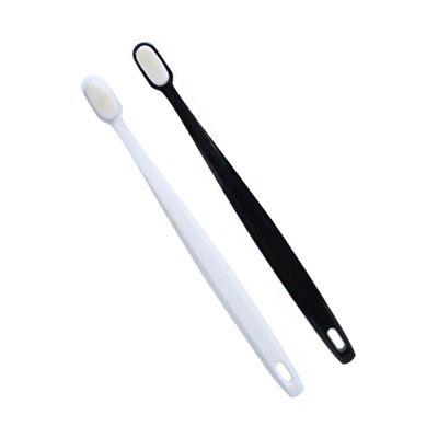 2-Pack Fine-Bristle Plastic Toothbrushes for Pregnant Women