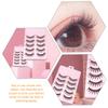 FRCOLOR 20 Pairs of Natural Reusable False Eyelashes for Women view 2