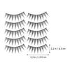 FRCOLOR 20 Pairs of Natural Reusable False Eyelashes for Women view 3