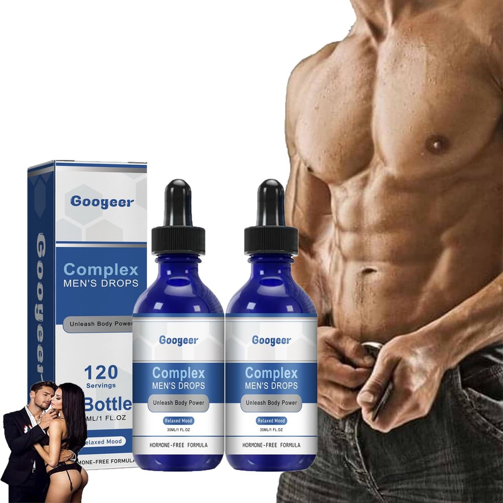 Wewersh Complex Drops for Men, Secret Long-Lasting Drops, 2-Pack