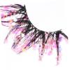FRCOLOR 6 Pairs Glitter Colorful Glow-in-the-Dark False Eyelashes view 2