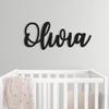 Personalized Wooden Name Sign and Door Sign view 1