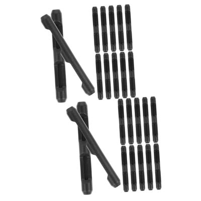 Healvian 2 Sets Silicone Anti-Slip Eyeglass Temple Grips, 10 Pairs