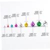 Beavorty 32-Piece Colorful Bell Charms for DIY Pet Collars view 4