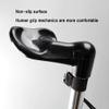 Single Walking Crutch, 10-Level Height Adjustable, Non-Slip, Lightweight Telescopic, Black, 90 cm view 3