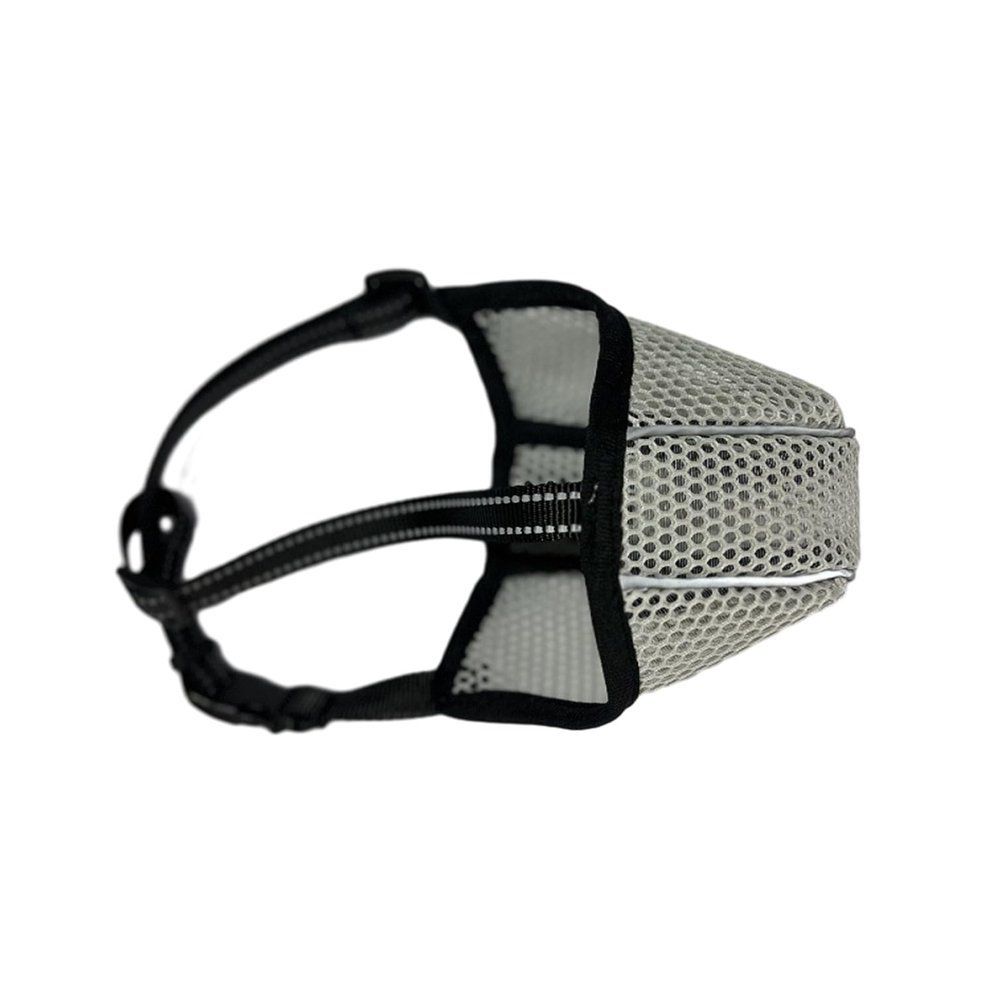 CUSROS Dog Muzzle, Durable, Adjustable, Breathable Mesh, for Bite Control, Grooming, Size M