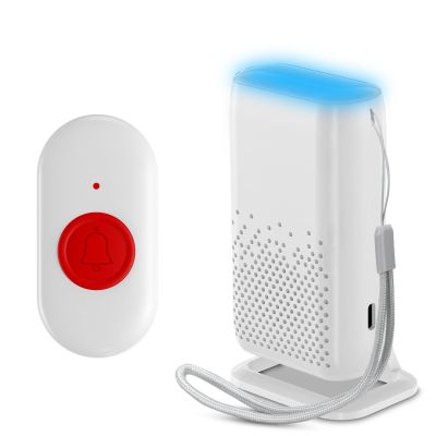 Wireless Emergency Call Button for Seniors with USB Charging