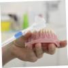 GLEAVI 15-Piece Extra-Soft Denture Brushes, Three-Sided Cleaning Brushes for Dentures and Retainers view 2